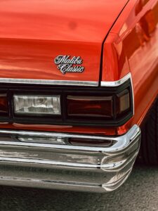 Red Malibu Car